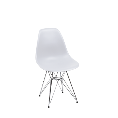 Eiffel Chair Chrome Legs Polymer Seat